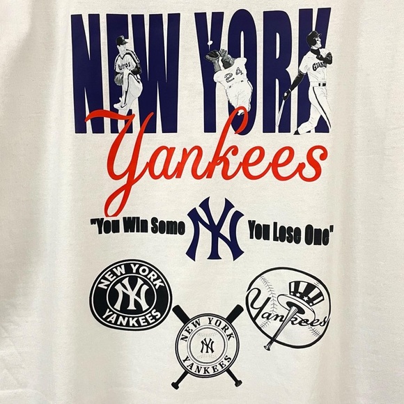 New York Yankees  Oversize Crew neck Graphic T-shirt for men’s & Women’s - Picture 6 of 7